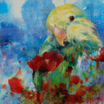 Grace Lin_Oil Painting_Bird__Razi