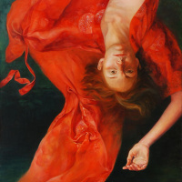 Grace Lin_Oil Painting_Figure_Dream Dragonfly
