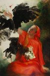 Grace Lin_Oil Painting_Figure_awaiting