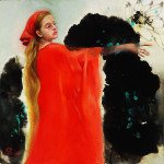 Grace Lin_Oil Painting_Figure_beauty