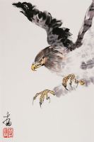 Artist Grace Lin_Chinese-Painting_bird_eagle_2