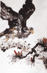 Artist Grace Lin_Chinese-Painting_bird_hawk_2