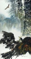 Artist Grace Lin_Chinese-Painting_bird_hawks_1