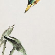 Artist Grace Lin_Chinese-Painting_bird_kingfisher_2