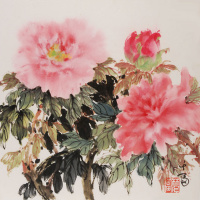 Artist Grace Lin_Chinese-Painting_flower_peonies_3