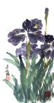 Artist Grace Lin_Chinese-Painting_iris_1