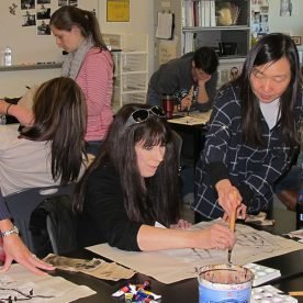 Workshop_Demo Chinese Painting_Fort-Zumwalt-East-High-School_4