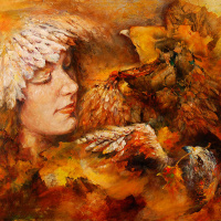 Grace-Lin_Oil-Painting_Figure_message-in-fall