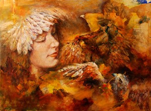 Grace-Lin_Oil-Painting_Figure_message-in-fall       